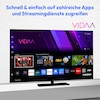 MEDION® LIFE® MD 865300 LCD Smart-TV, 163,9 cm (65'') Ultra HD Display, HDR, Dolby Vision®, MEMC, PVR ready, VIDAA App Store, NETFLIX, Disney+, Paramount+ & Amazon Prime Video App, Bluetooth®, DTS X, Dolby Atmos®, HD Triple Tuner