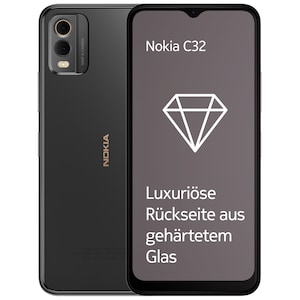 NOKIA C32 LTE, 64 GB, Charcoal