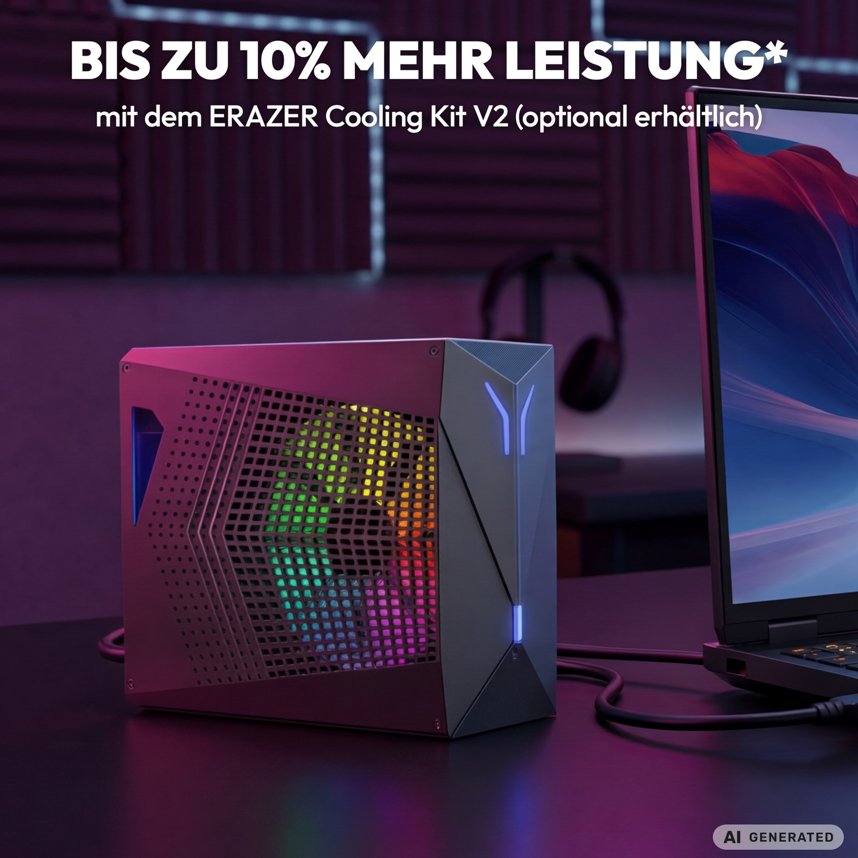 MEDION® ERAZER Beast 16 X10 Ultimate High-End Gaming Laptop, Intel® Core™ Ultra 9 Prozessor 290HX Plus, Windows 11 Home, 40,6 cm (16”) QHD+ Display mit 300Hz & 100 % DCI-P3, RTX 5080, 2 TB PCIe SSD, 32 GB RAM
