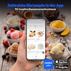MEDION® LIFE Eismaschine MD 100087, Kapazität für 1,5 L Eis, kein Vorkühlen notwendig, LED-Display mit Sensor-Touch, mit Programmen für Eiscreme, Slush und Joghurt