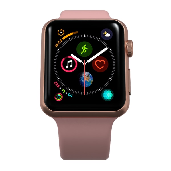 RENEWD Watch Series 4 40 mm, rosa/gold