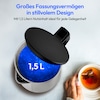 MEDION® LIFE Wasserkocher MD12105,  2.200 Watt Leistung, doppelwandiges gehäuse, 1,5 L Kapazität, Strix Steuerung