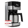 MEDION® LIFE® Kaffeemaschine mit Thermoskanne MD 18458, Timer-Funktion, Tropf-Stopp, 900 Watt, 1,1 Liter Fassungsvermögen, Aromawahlschalter