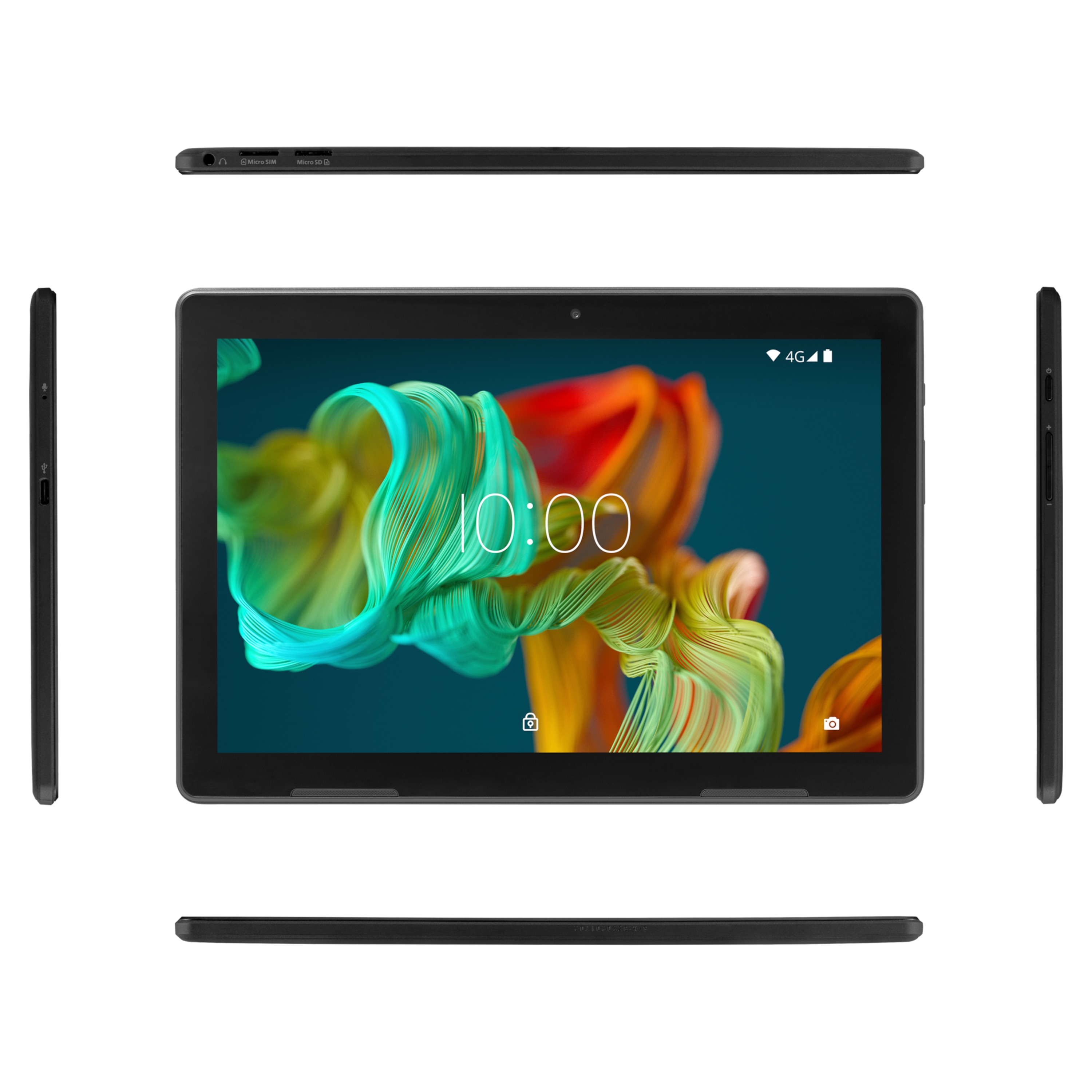 MEDION® LIFETAB® E10911 Education Tablet, 25,5 cm (10") FHD Display, Betriebssystem Android™ 10, 64 GB Speicher, 3 GB RAM, Quad-Core Prozessor, Front- und Rückkamera, LTE