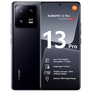 XIAOMI 13 Pro, 5G, 256 GB, 12 GB RAM, Schwarz