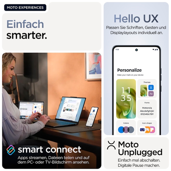 MOTOROLA moto g86 5G, 256 GB, Spellbound