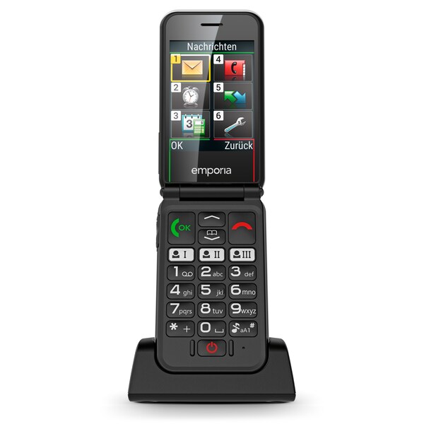 EMPORIA SIMPLICITYglam 4G, Weiß