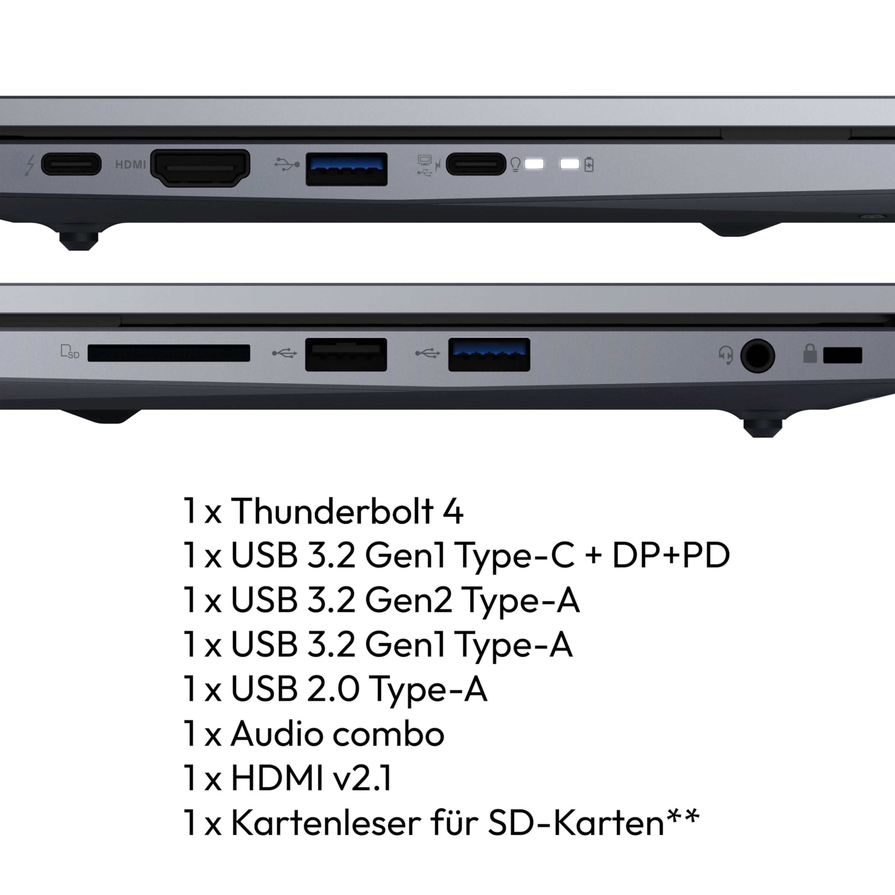 MEDION® E17433 Laptop, Intel® Core™ i5-13420H, Windows 11 Home, 43,9 cm (17,3") FHD Display, 512 GB SSD, 16 GB RAM
