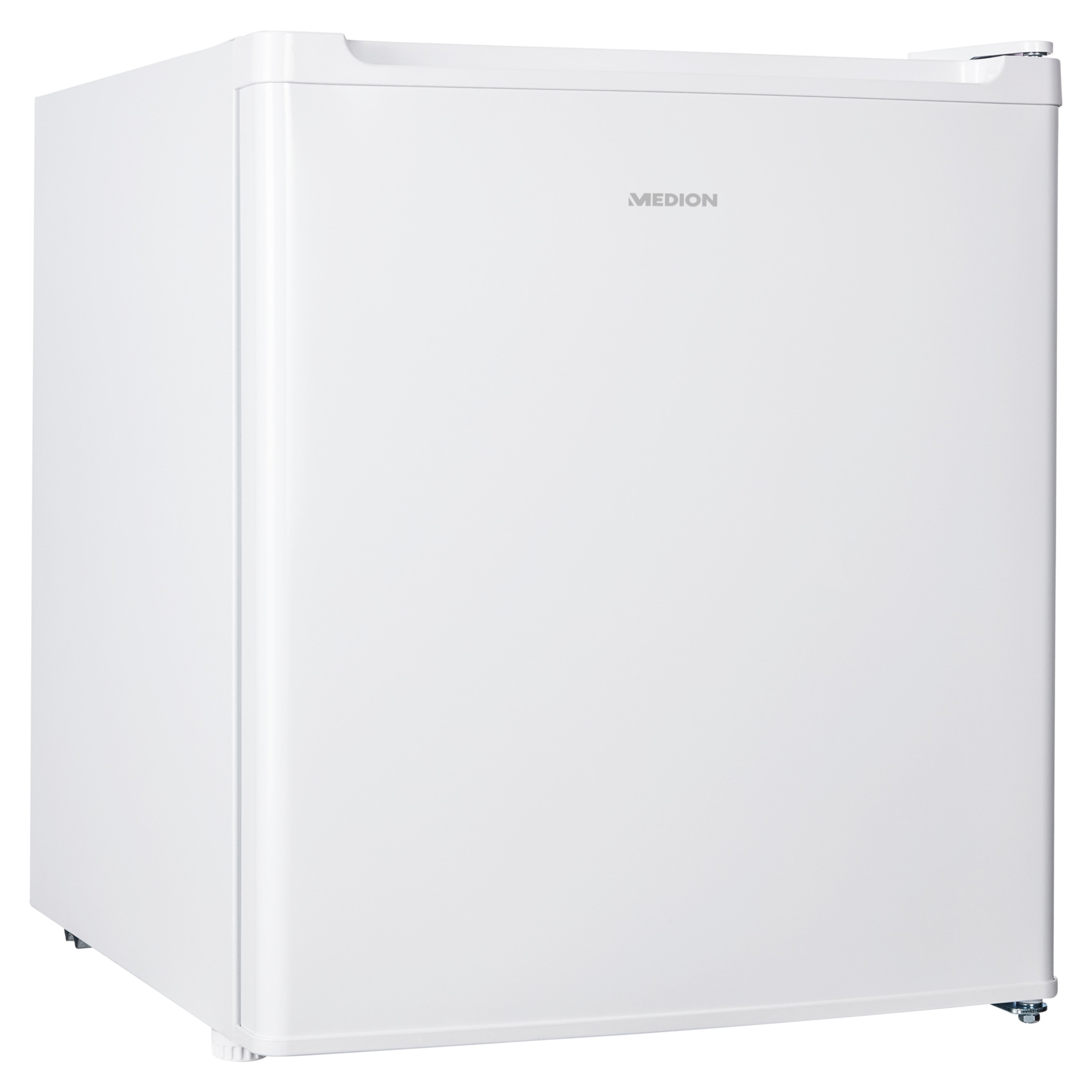 MEDION® Tischkühlschrank mit Eisfach MD 37574, 41 L Gesamt-Nutzinhalt, integriertes Eiswürfelfach mit 4 L, manuelle Temperatureinstellung, freistehend