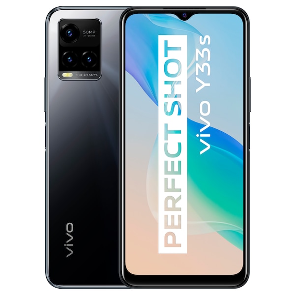 VIVO Y33s 128 GB, Mirror Black