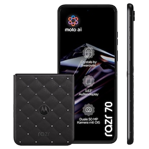 MOTOROLA razr 70, 256 GB, Swarovski Edition, Black (XT2657-1)