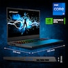 MEDION® ERAZER Major X20 High-End Gaming Laptop (2024), Intel® Core™ i7-14700HX, Windows 11 Home, 40,6 cm (16,0”) QHD+ Display 100% sRGB mit 240 Hz, RTX 4070, 1 TB PCIe SSD, 16 GB RAM