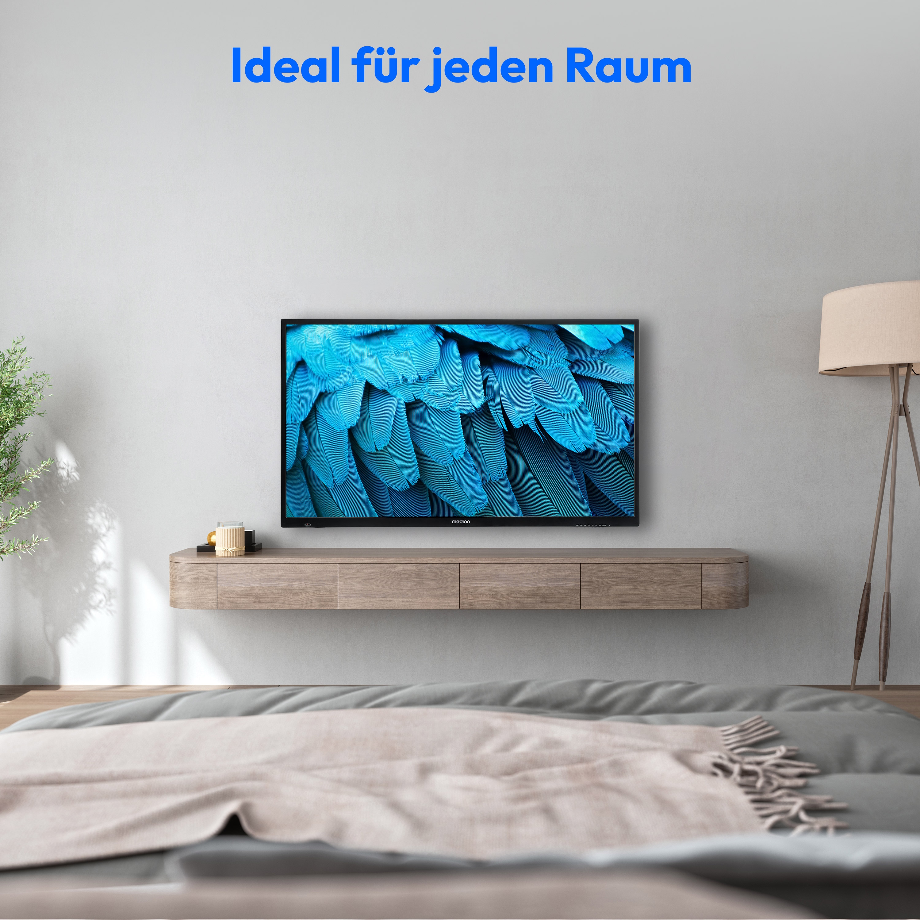 MEDION® LIFE® E8402501 (MD 840001) TV, 100,3 cm (40''), Full HD, HD Triple Tuner, integrierter DVD-Player, integrierter Mediaplayer, CI+ Schnittstelle