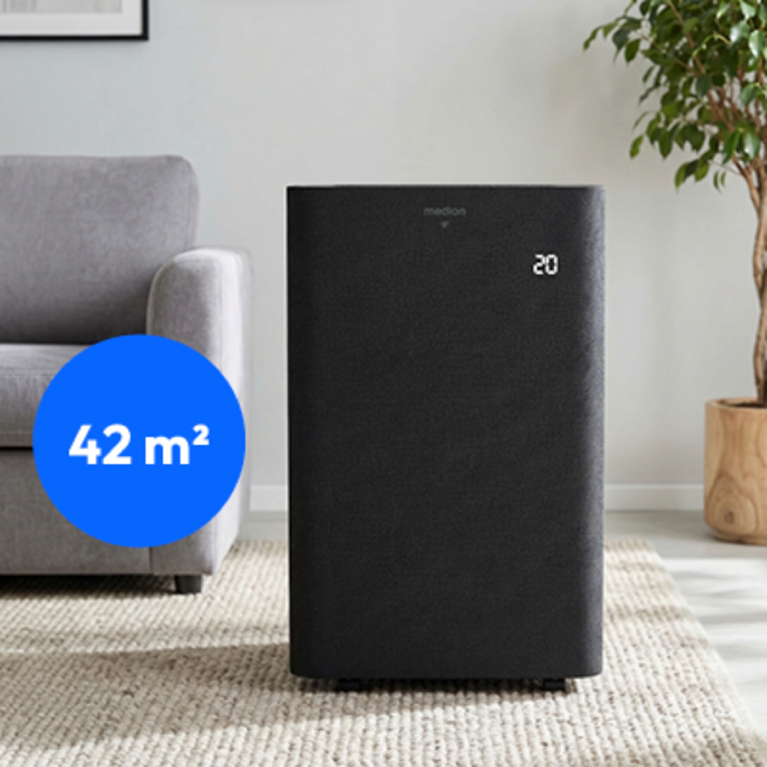Für Räume bis 42 m²