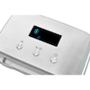 MEDION® Klareis Eiswürfelbereiter MD 11950, 2 Eiswürfelgrößen, Elektronisches Bedienfeld & LCD Display, 2,6 L Wassertank, Selbstreinigungsfunktion