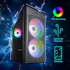 MEDION® ERAZER Recon E45 Core Gaming PC, AMD Ryzen™ 5 5500, Windows 11 Home, NVIDIA® GeForce RTX™ 3050, 1 TB SSD, 16 GB RAM