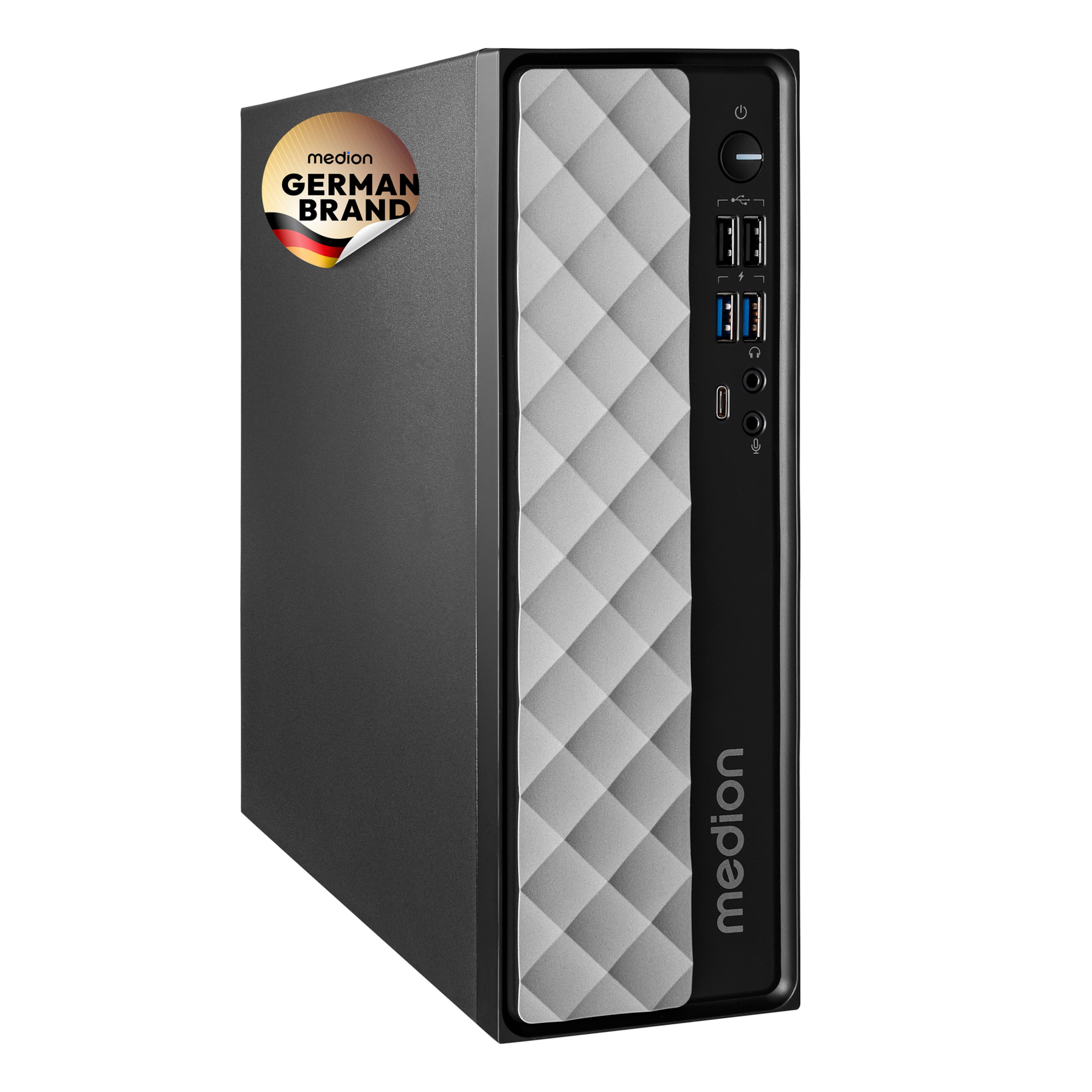 MEDION® T80 Mini PC, Intel® Core™ i7-12650H, ohne Betriebssystem, 512 GB SSD, 16 GB RAM