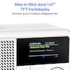 MEDION® LIFE® S66822 Tragbares DAB+ Radio, Farb-TFT Display 3,73 cm (1,47''), DAB+/UKW-Radio (je 40 Senderspeicher), Bluetooth® 5.3, integrierter Akku, extra kompakt, 2 W RMS