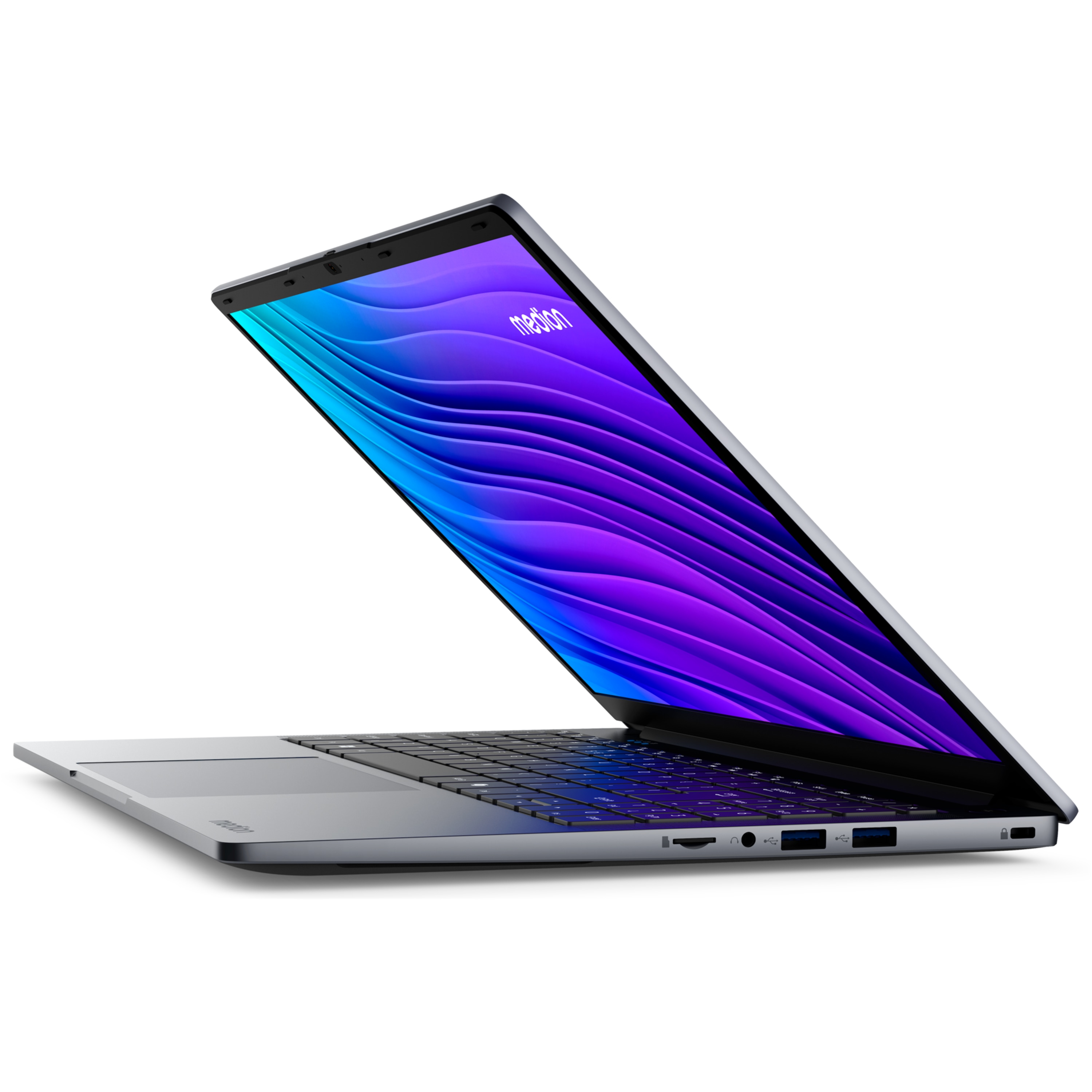 MEDION® E15223 Laptop, Intel® Prozessor N100, Windows 11 Home (S Modus), 39,6 cm (15,6'') FHD Display, 128 GB SSD, 4 GB RAM