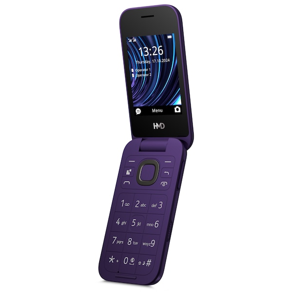 HMD 2660 Flip, 128 MB, Purple