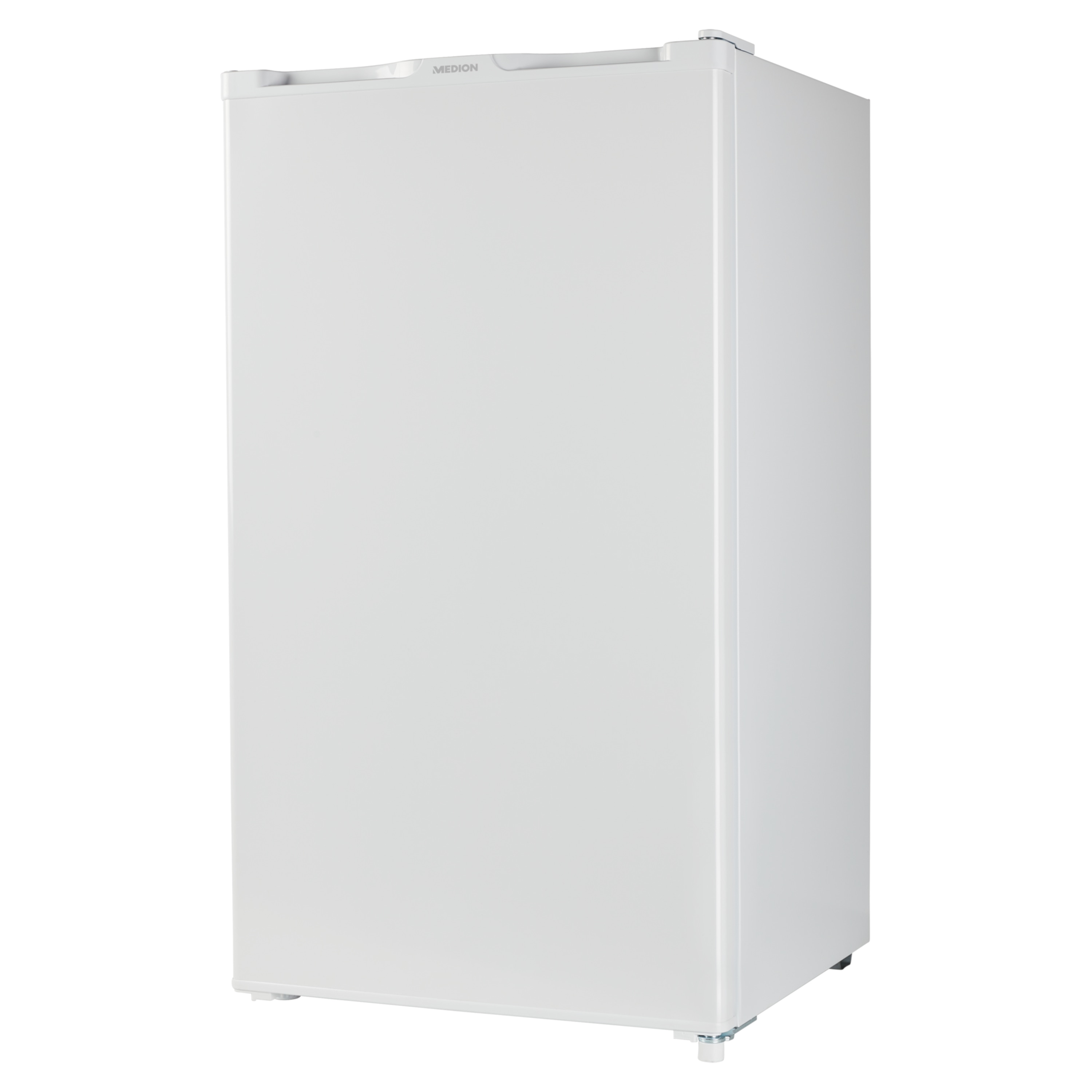MEDION® Kühlschrank mit Eiswürfelfach MD 37690, 90 L Gesamt-Nutzinhalt (Kühlteil 80 L & Eiswürfelfach 10 L), wechselbarer Türanschlag, geringer Geräuschpegel