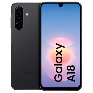 SAMSUNG Galaxy A18 LTE, 128 GB, Black (SM-A185F/DS) + Beclad Starter Kit für Samsung Galaxy A18