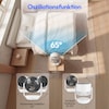 MEDION® LIFE P20 DF Tischventilator (MD 100141), 7 Geschwindigkeitsstufen, 28 Watt Leistung, zuschaltbare Schwenkfunktion, inkl. magnetischer Fernbedienung