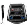 MEDION® LIFE® P61468 Partylautsprecher, PLL-UKW Radio, Bluetooth® 5.0, satter Sound, verschiedene Lichteffekte, X-Bass Bassanhebung, inkl. Mikrofon, 2 x 22 W RMS Ausgangsleistung