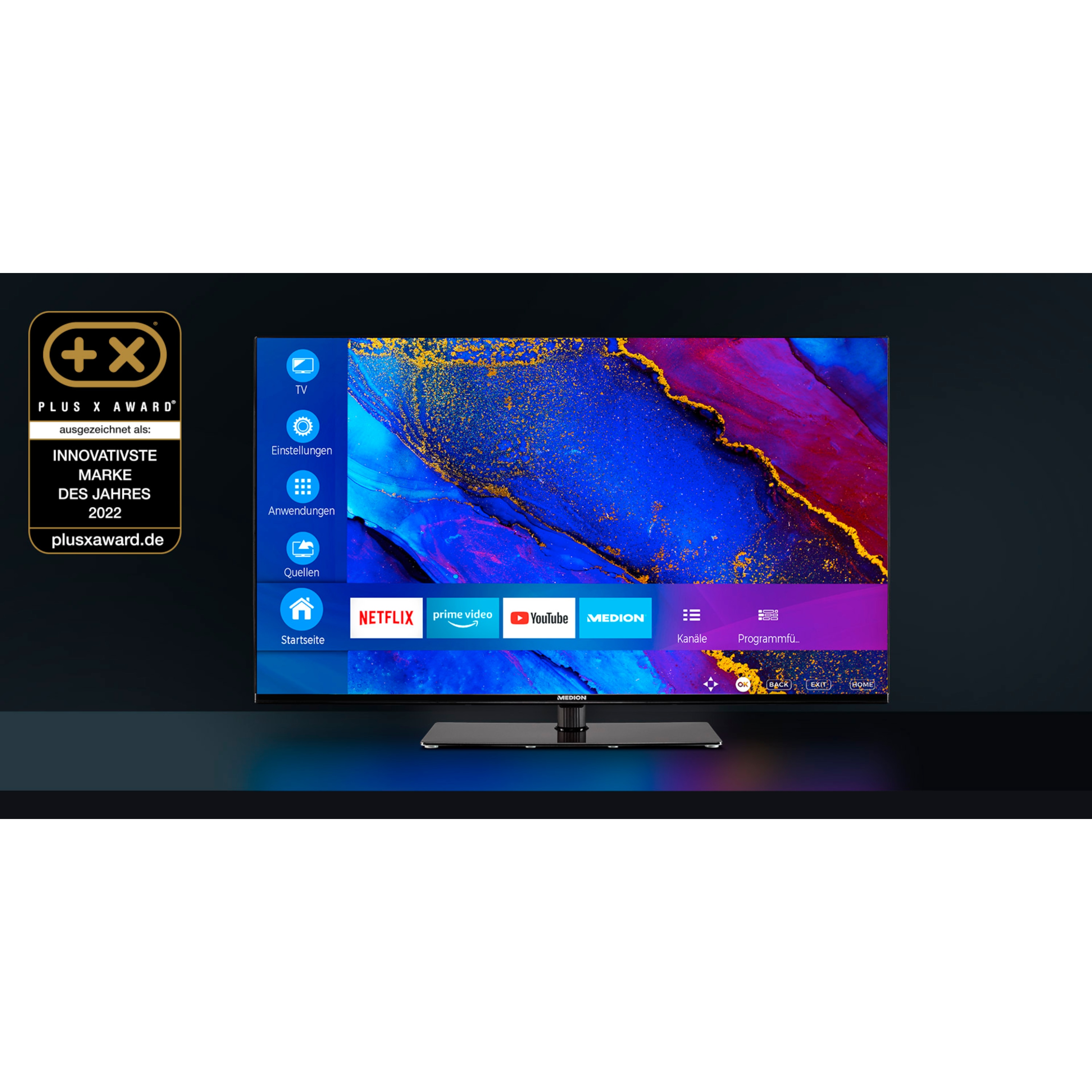 Mando A Distancia Universal Compatible Con Televisores MEDION LIFE (modelos X15007, MD20092, MD20175, MD20226) - Nuevo, Número MSN50029057