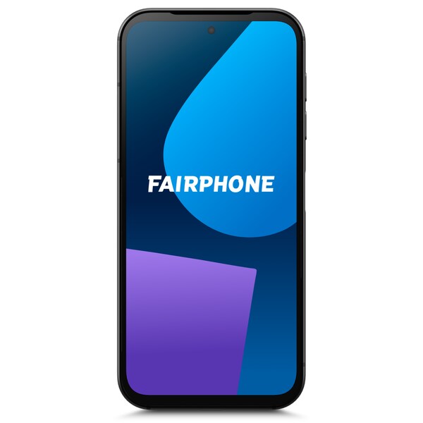 FAIRPHONE 5, 128 GB, Mattes Schwarz
