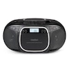 MEDION® LIFE E66476 Tragbare CD-Boombox, CD-Player, Kassettendeck, FM-Radio, USB-MP3-Wiedergabe, 30 Senderspeicher, Batteriebetrieb