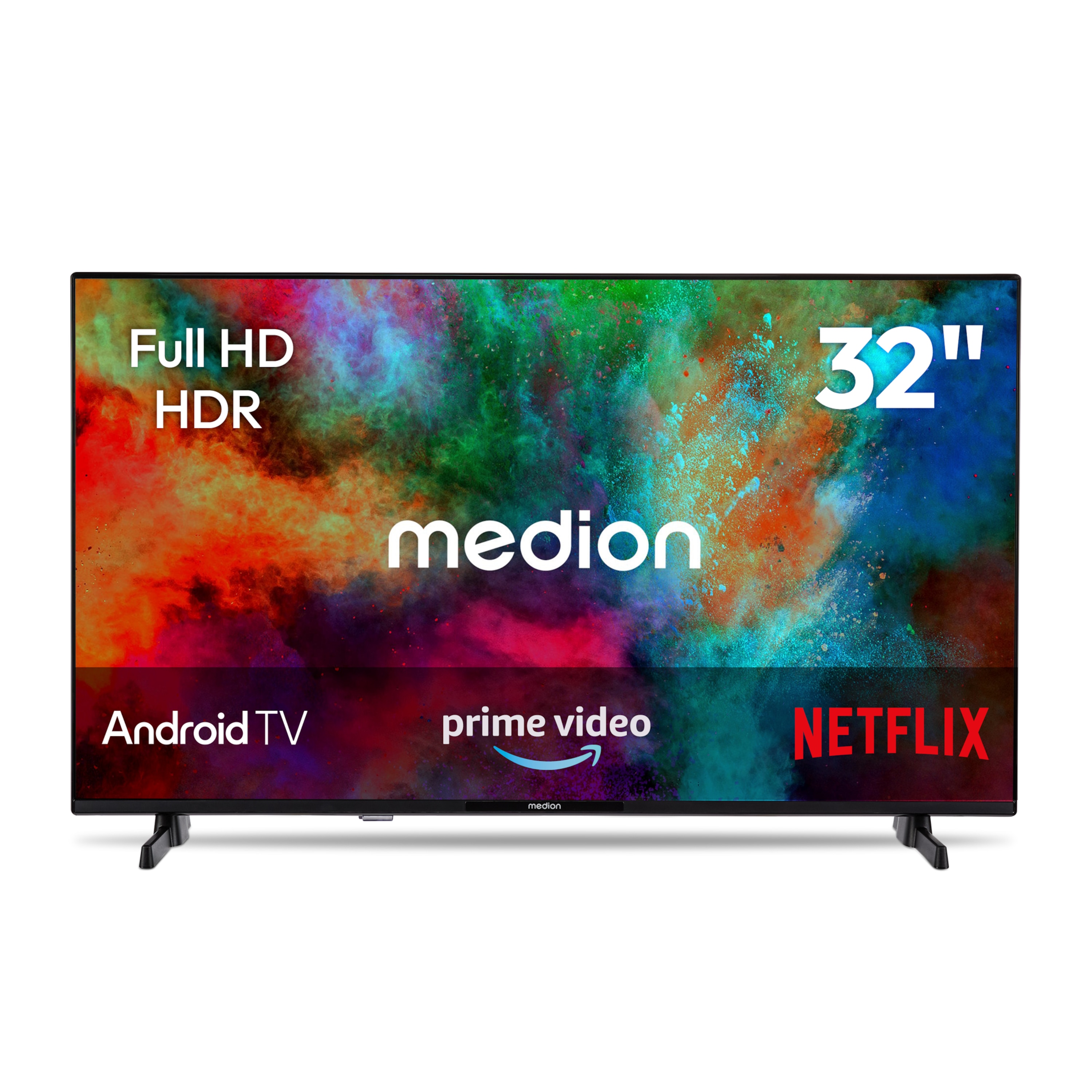 MEDION 32 Zoll Full HD Android TV MD 832100 (HDR, PVR ready)