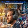 MEDION® Over Ear-Kopfhörer LIFE HX-1 Pro anthrazit, bis zu 190 Stunden Akkulaufzeit, Hybrid Active Noise Cancelling, 7 EQ-Presets + 1 App-Preset, Bluetooth® 6.0 wireless technology, IPX4 Spritzwasserschutz