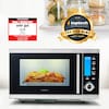 MEDION® LIFE® 4in1 Mikrowelle MD 15501, Kombination aus Mikrowelle, Ofen und Doppelgrill, 10 Automatikprogramme, 25 L Garinnenraum