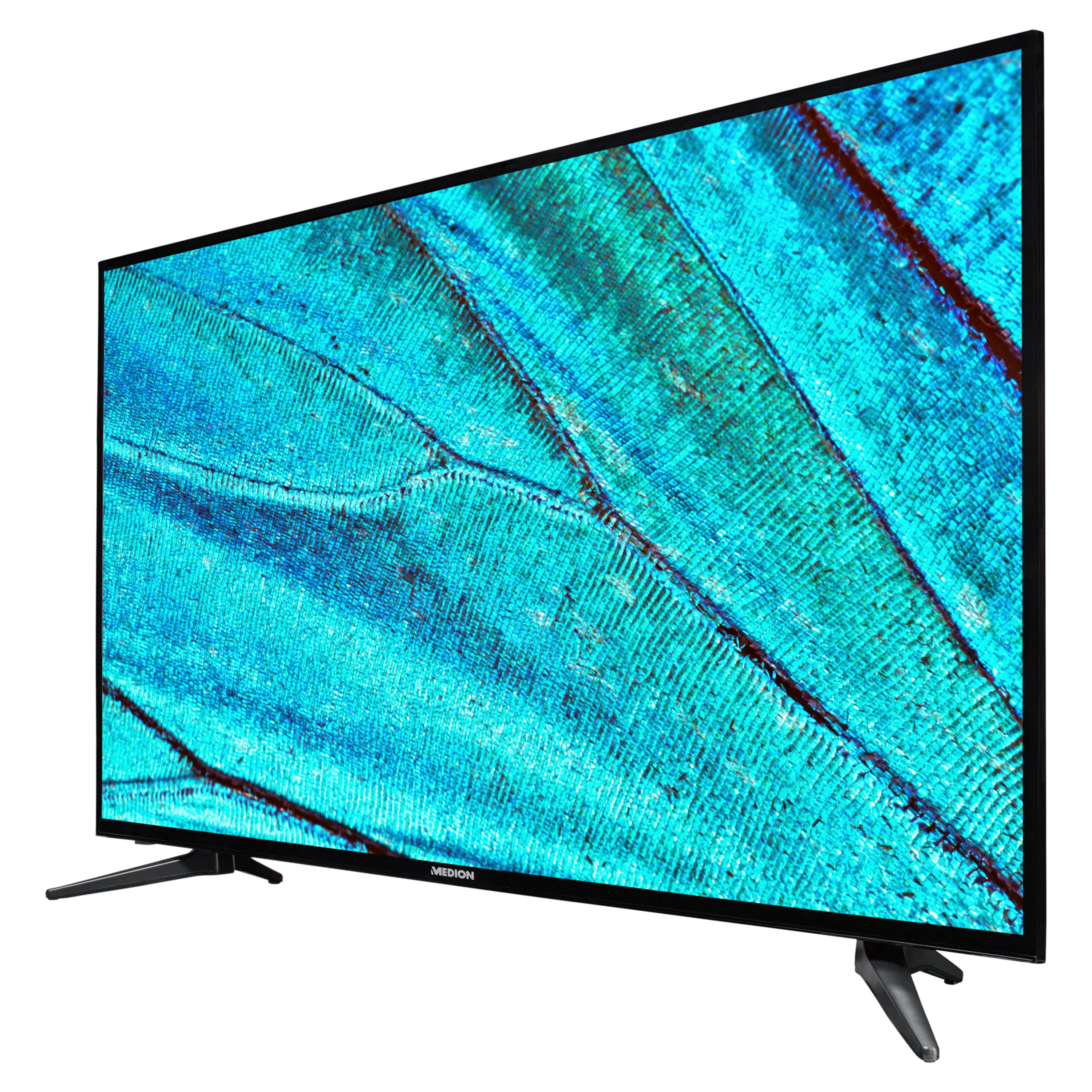 MEDION® LIFE® X15059 (MD 30091) Ultra HD LCD Smart-TV, 125,7 cm (50'') Ultra HD Display, inkl. Wandhalterung Tilt Basic - ARTIKELSET