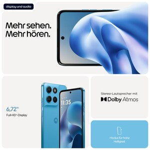 MOTOROLA moto g17, 128 GB, Alaskan Blue (XT2623-2)