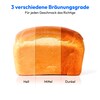 MEDION® LIFE® Brotback- automat  MD 11011, 19 Backprogramme, 3 wählbare Bräunungsgrade, 550 Watt, bis zu 1000g Fassungsvermögen