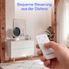 MEDION® LIFE P20 DF Tischventilator (MD 100141), 7 Geschwindigkeitsstufen, 28 Watt Leistung, zuschaltbare Schwenkfunktion, inkl. magnetischer Fernbedienung