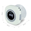 MEDION® LIFE® S66884 Duschradio, LED-Display, UKW-Radio, IPX6 Schutz, Bluetooth® 5.1, 30 W Ausgangsleistung (3 W RMS)