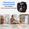 MEDION® LIFE Gefrierschrank MD 370031 Weiss, 64 l Volumen, stufenlose Temperatureinstellung, wechselbarer Türanschlag, 3 Schubladen