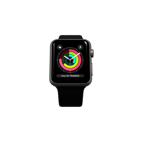Renewd Watch Series 3 Renewd 42 mm, space grey/schwarz