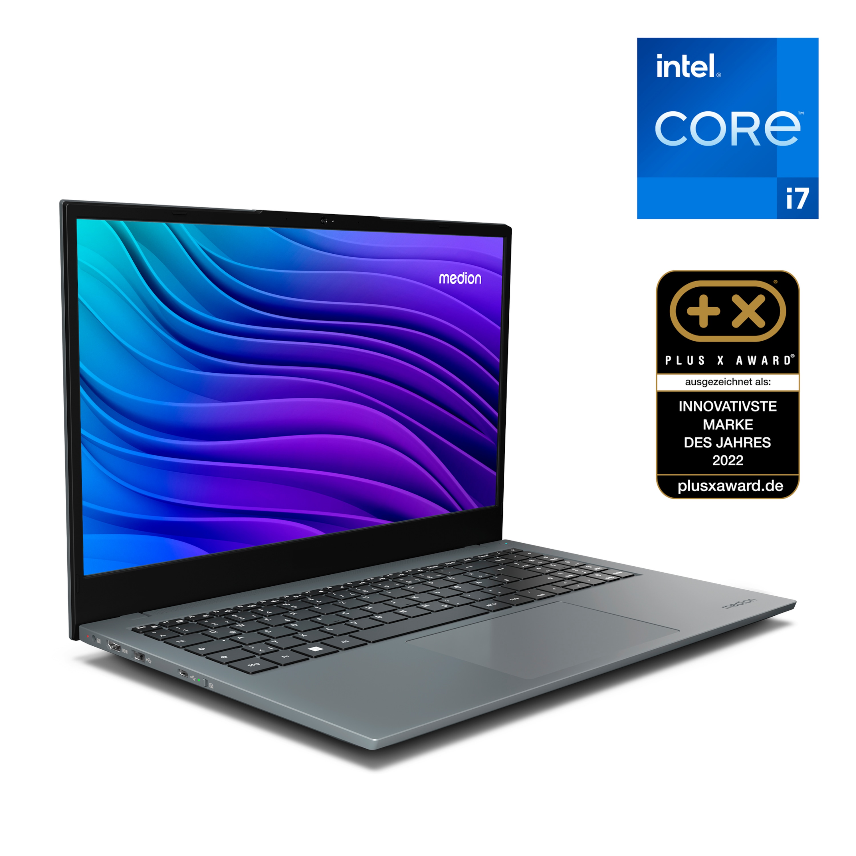 MEDION E15433 Laptop, Intel® Core™ i7-1255U, Windows&nbsp;11&nbsp;Home, 39,6 cm (15,6'') FHD Display, 1 TB SSD, 16 GB RAM