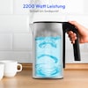 MEDION® LIFE Digitaler Wasserkocher MD12106, 2.200 Watt Leistung, 1,5 Liter Kapazität, LED-Display, LED-leuchtbalken, automatische Programme, Kindersicherung