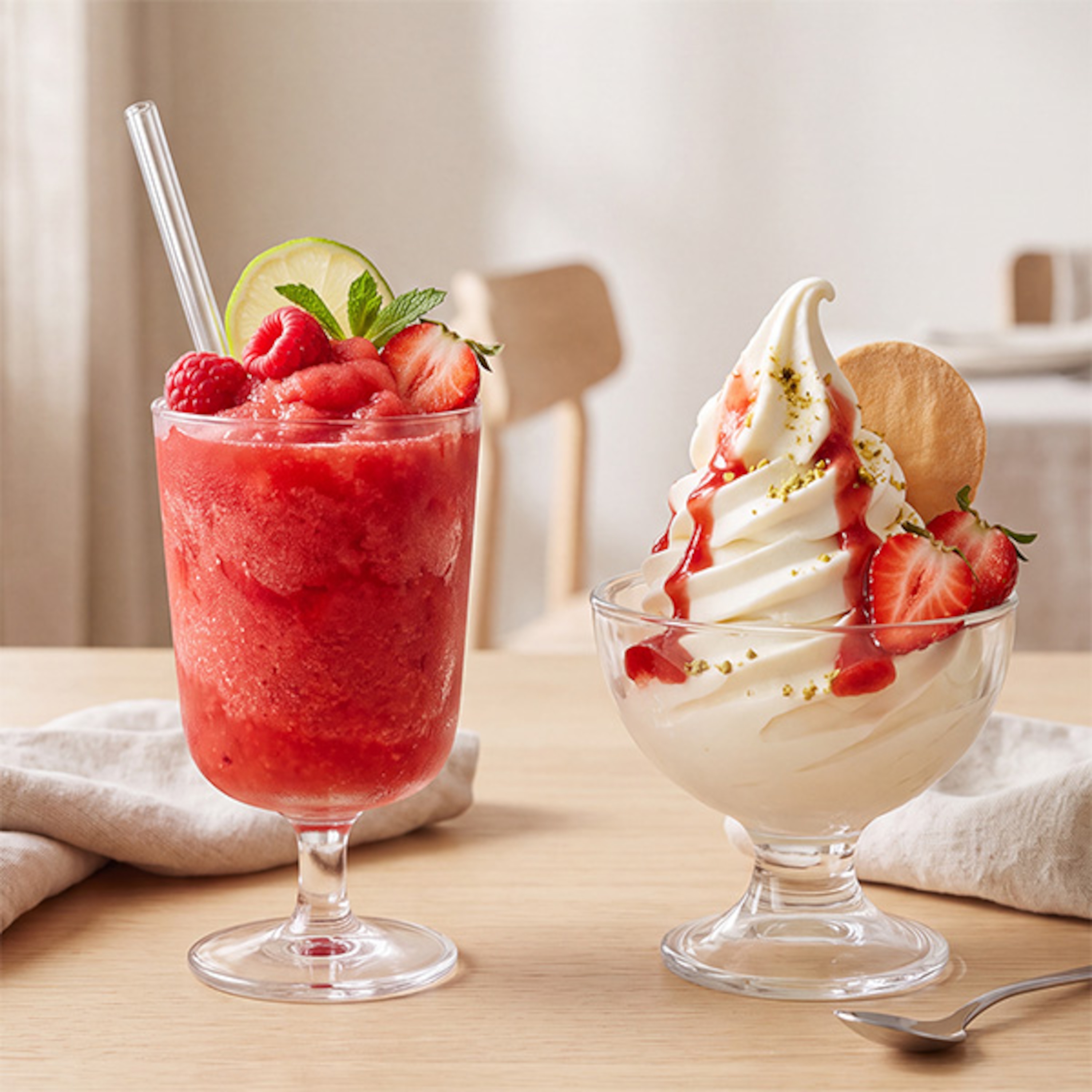 2in1 Genuss: Slush & Softeis
