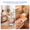 MEDION® LIFE P25 SF Akku-Standventilator (MD 100144), App-Steuerung, 10 Geschwindigkeitsstufen, 24 Watt Leistung, Schwenkfunktion, inkl. Fernbedienung