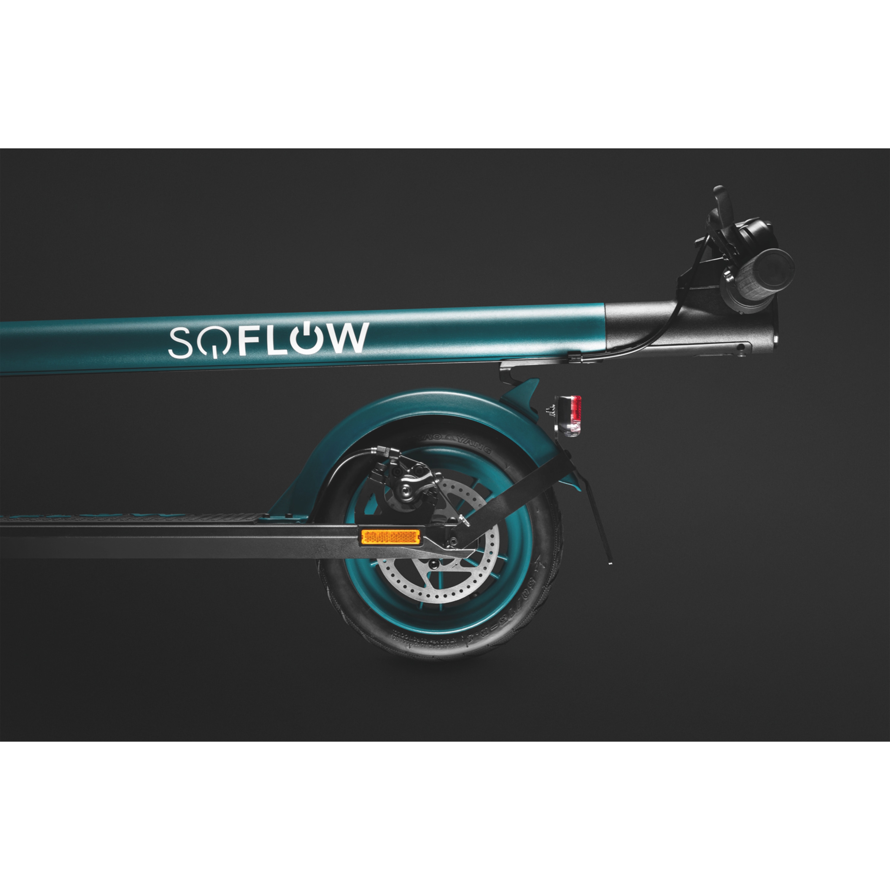 SOFLOW S01 Pro E-Scooter, mit deutscher Straßenzulassung, kompaktes Design und niedriges Gewicht, perfekt geeignet als Ergänzung zum öffentlichen Verkehr