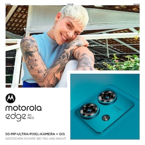 MOTOROLA edge 40 Neo, 256 GB, Caneel Bay