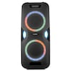 MEDION® LIFE® P61468 Partylautsprecher, PLL-UKW Radio, Bluetooth® 5.0, satter Sound, verschiedene Lichteffekte, X-Bass Bassanhebung, inkl. Mikrofon, 2 x 22 W RMS Ausgangsleistung