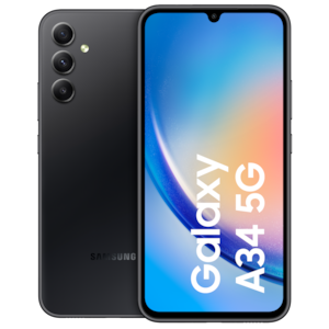 SAMSUNG Galaxy A34 128 GB, Awesome Graphite, 5G