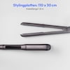 MEDION® LIFE HS1 Glätteisen, flexible Keramik-/Turmalin Heizplatten mit Temperatursensor, Display mit Temperaturanzeige, 5 regelbare Hitzestufen (165° - 210°)